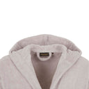 Trussardi Ribbon Solid Color Cotton Hooded Bathrobe