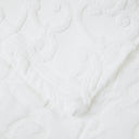 Mirabello Brera San-marco Solid Color Unquilted Jacquard Sateen Bedspread
