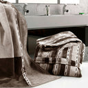 Carrara Street Modern Hooded Terry Bathrobe