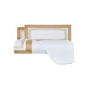 Duvet Cover with Pillowcases Mirabello Brera Two-tone Solid Color Cotton Sateen