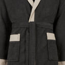 Carrara Fyber Voyage Modern Hooded Terrycloth Bathrobe