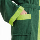 Carrara Fyber Voyage Modern Hooded Terrycloth Bathrobe