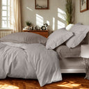 Mirabello Luisiana Polo Geometric Percale Duvet Cover Set with Pillowcases