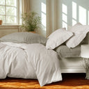 Mirabello Luisiana Polo Geometric Percale Duvet Cover Set with Pillowcases