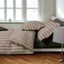 Mirabello Luisiana Oxford Geometric Percale Duvet Cover with Pillowcases
