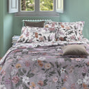 Mirabello Winter Garden Floral Cotton Sateen Quilt