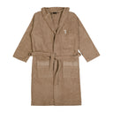 Trussardi Ribbon Solid Color Terry Shawl Bathrobe