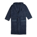 Trussardi Ribbon Solid Color Terry Shawl Bathrobe