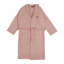 Trussardi Ribbon Solid Color Terry Shawl Bathrobe