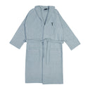 Trussardi Ribbon Solid Color Terry Shawl Bathrobe