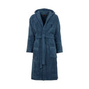 Trussardi Ribbon Solid Color Cotton Hooded Bathrobe