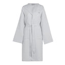 Bellora Bee Solid Color Hooded Waffle Weave Bathrobe