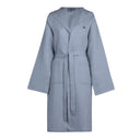 Bellora Bee Solid Color Hooded Waffle Weave Bathrobe