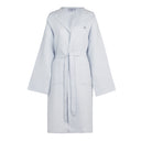 Bellora Bee Solid Color Hooded Waffle Weave Bathrobe