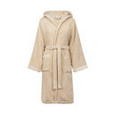 Bellora Fiocco Plain Colored Hooded Terrycloth Bathrobe