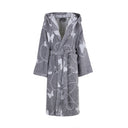 Carrara Vanessa Modern Hooded Terrycloth Bathrobe