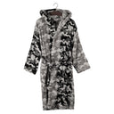 Carrara Claude Modern Cotton Hooded Bathrobe