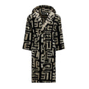 Carrara Gazi Modern Hooded Terrycloth Bathrobe