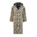 Carrara Kanzi Modern Hooded Terry Bathrobe