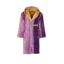 Carrara Madagascar Modern Hooded Terrycloth Bathrobe