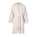 Carrara Venezia Modern Hooded Terry Toweling Bathrobe