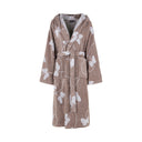 Carrara Vanessa Modern Hooded Terrycloth Bathrobe