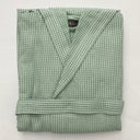 Carrara Fyber Marseille Solid Color Honeycomb Hooded Bathrobe