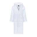 Carrara Fyber Stripes Modern Hooded Terry Bathrobe