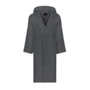 Carrara Fyber Stripes Modern Hooded Terry Bathrobe