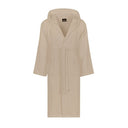 Carrara Fyber Stripes Modern Hooded Terry Bathrobe