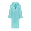 Carrara Fyber Stripes Modern Hooded Terry Bathrobe