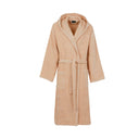 Hooded Terry Towelling Bathrobe Carrara Fyber New Fyber Solid Color