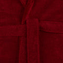 Hooded Terry Towelling Bathrobe Carrara Fyber New Fyber Solid Color