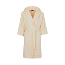 Hooded Terry Towelling Bathrobe Carrara Fyber New Fyber Solid Color