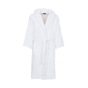 Hooded Terry Towelling Bathrobe Carrara Fyber New Fyber Solid Color