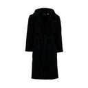 Hooded Terry Towelling Bathrobe Carrara Fyber New Fyber Solid Color