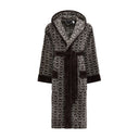Philipp Plein Hooded Bathrobe Modern Pattern Terry Towelling