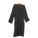 Trussardi Overlogo Modern Hooded Terry Bathrobe