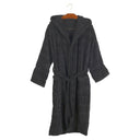 Trussardi Overlogo Modern Hooded Terry Bathrobe