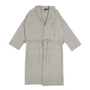 Trussardi Ribbon Solid Color Terry Shawl Bathrobe
