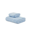 Carrara Modern Striped Terry Towel with Guest Towel