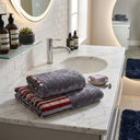 Carrara Bora Bora Modern Terry Towel and Guest Towel Set