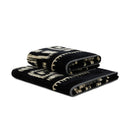 Gazi Modern Carrara Towel Set with Guest Towel