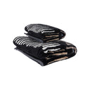 Carrara Naxos Modern Towel and Guest Towel Set in Terry Cotton