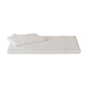 Towel with Guest Towel Carrara Fyber Luxury Solid Color Terry Cloth