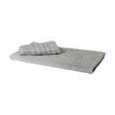 Towel with Guest Towel Carrara Fyber Luxury Solid Color Terry Cloth