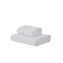 Carrara Fyber Stripes Plain Terry Towel with Guest Towel