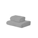 Carrara Fyber Stripes Plain Terry Towel with Guest Towel