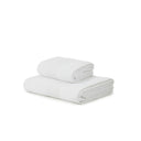 Carrara Fyber Stripes Plain Terry Towel with Guest Towel
