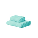 Carrara Fyber Stripes Plain Terry Towel with Guest Towel
